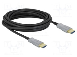 Cable; HDMI plug,both sides; HDMI 2.0,High Speed,optical; black