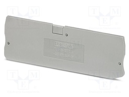 End piece; L: 29.1mm; W: 2.2mm; H: 89.5mm; Body: grey