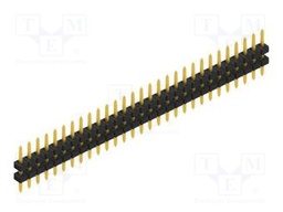 Connector: pin strips; pin header; male; PIN: 29; 2mm; THT; 1x29
