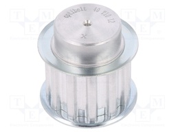 Belt pulley; T10; W: 25mm; whell width: 40mm; Ø: 36.35mm; aluminium