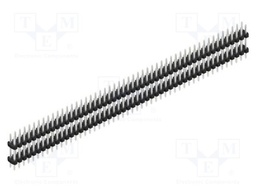 Connector: pin strips; pin header; male; PIN: 100; 2mm; THT; 2x50