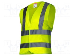 Reflection waistcoat; Size: L; yellow; Mounting: bur