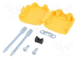 Enclosure: for D-Sub connectors; D-Sub 9pin,D-Sub HD 15pin