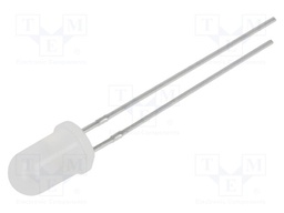 LED; 5mm; bipolar,bicolour; yellow/green; 9÷13mcd; 6÷9mcd; 60°