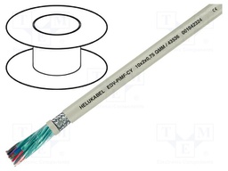 Wire; Li-2Y-CY-PIMF; 4x2x0,75mm2; PVC; grey; 300V