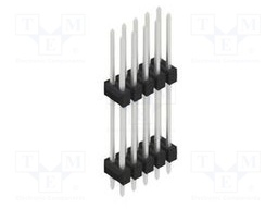Connector: pin strips; pin header; male; PIN: 10; 2.54mm; THT; 2x5