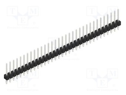 Connector: pin strips; pin header; male; PIN: 33; 2.54mm; THT; 1x33