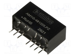Converter: DC/DC; 1W