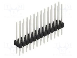 Connector: pin strips; pin header; male; PIN: 26; 2.54mm; THT; 2x13