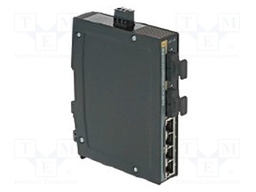 Industrial module: switch Ethernet; unmanaged; 9÷60VDC; RJ45,SC