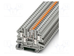 Splice terminal: rail; UT; PA; terminals: 4; W: 6.2mm; H: 65.4mm