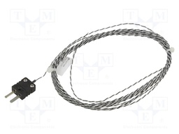 Sensor: temperature; thermocouple J; Insulation: PFA; -40÷260°C