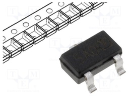 IC: voltage regulator; LDO,fixed; 1.2V; 0.2A; SOT23A; SMD; ±2%
