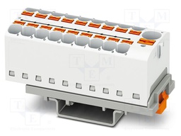 Splice terminal: rail; 32A; 800V; push-in; PA; 0.2÷6mm2; W: 28.6mm