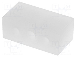 Insulating distance; polyamide; 5mm; Colour: natural; UL94V-2