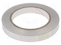 Tape: shielding; W: 15mm; L: 33m; Thk: 0.078mm; acrylic conductive