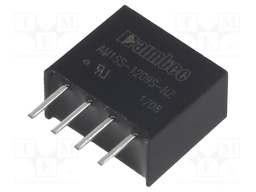 Converter: DC/DC; 1W; Uin: 10.8÷13.2V; 9VDC; Iout: 111mA; SIP4; 1.2g