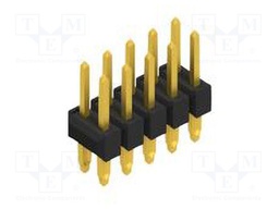 Connector: pin strips; pin header; male; PIN: 10; 2.54mm; THT; 2x5