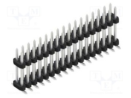 Connector: pin strips; pin header; male; PIN: 34; 2mm; SMT; 2x17