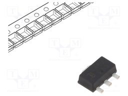IC: voltage regulator; LDO,linear,fixed; 18V; 0.1A; SOT89; SMD
