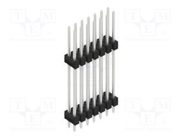 Connector: pin strips; pin header; male; PIN: 14; 2.54mm; THT; 2x7