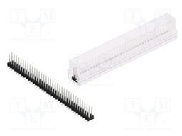 Connector: pin strips; pin header; male; PIN: 72; 2.54mm; SMT; 2x36