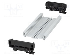 Enclosure: for DIN rail mounting; Y: 92.3mm; X: 183.8mm; Z: 39.45mm