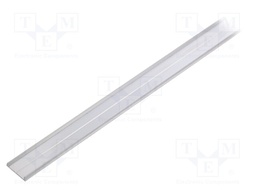 Profiles for LED modules; surface; natural; L: 1m; aluminium