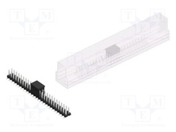 Connector: pin strips; pin header; male; PIN: 50; 2.54mm; SMT; 2x25