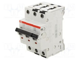 Circuit breaker; 415VAC; Inom: 16A; Poles: 3; Charact: K; 25kA; IP20