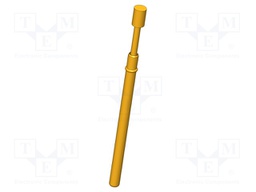 Test needle; Operational spring compression: 4mm; 8A; Ø: 2mm; 3N