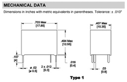 Relay: electromagnetic; SPDT; Ucoil: 24VDC; 3A/250VAC; 3A/30VDC; 5A