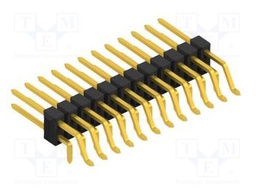 Connector: pin strips; pin header; male; PIN: 24; 2.54mm; SMT,THT
