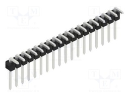 Connector: pin strips; pin header; male; PIN: 18; 2.54mm; THT; 1x18