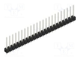 Connector: pin strips; pin header; male; PIN: 23; 2.54mm; THT; 1x23