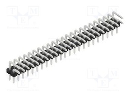Connector: pin strips; pin header; male; PIN: 46; 2.54mm; THT; 2x23