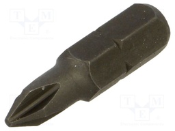 Screwdriver bit; Phillips; PH1; Overall len: 25mm