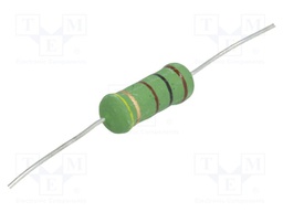 Resistor: wire-wound; high voltage; THT; 100Ω; 3W; ±5%; Ø6.5x17.5mm