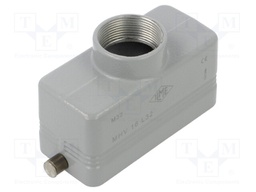 Enclosure: for HDC connectors; C-TYPE; size 77.27; Gland holes: 1