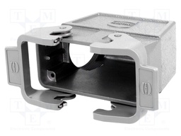 Enclosure: for Han connectors; Han; size 16B; for cable; high