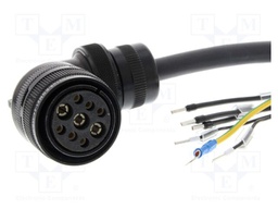 Cable: servo drive; Accurax G5; brake,power; 5m