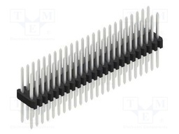 Connector: pin strips; pin header; male; PIN: 48; 1.27mm; THT; 2x24