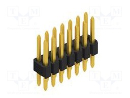 Connector: pin strips; pin header; male; PIN: 14; 1.27mm; THT; 2x7