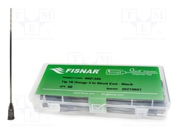 Needle: steel; 4"; Size: 16; straight; 1.2mm; Mounting: Luer Lock