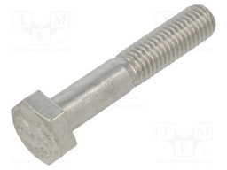 Screw; M10x55; 1.5; Head: hexagonal; A2 stainless steel; DIN 931