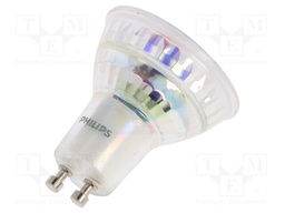 LED lamp; warm white; GU10; 230VAC; 215lm; 2.7W; 36°; 2700K