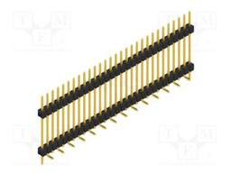 Connector: pin strips; pin header; male; PIN: 29; 2.54mm; SMT; 1x29