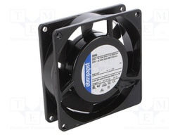 Fan: AC; axial; 230VAC; 92x92x25mm; 59m3/h; 35dBA; ball bearing