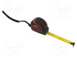 Measuring tape; L: 3m; Width: 16mm; strengthened construction