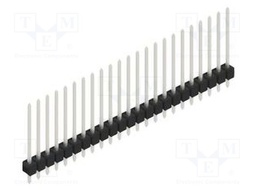 Connector: pin strips; pin header; male; PIN: 23; 2.54mm; THT; 1x23